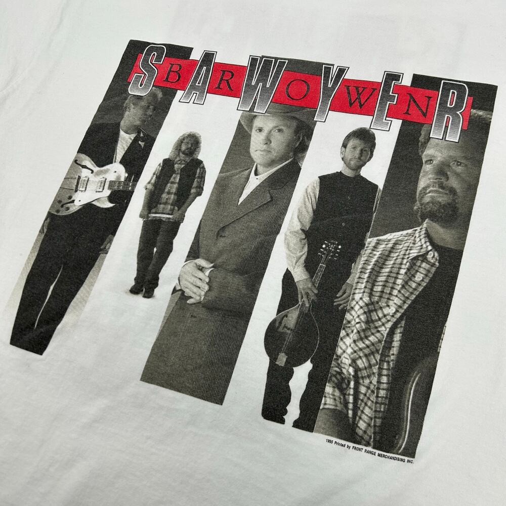 Vintage 90s 1995 Men's White Sawyer Brown Single Stitch Graphic T Shirt XL - Picture 6 of 10